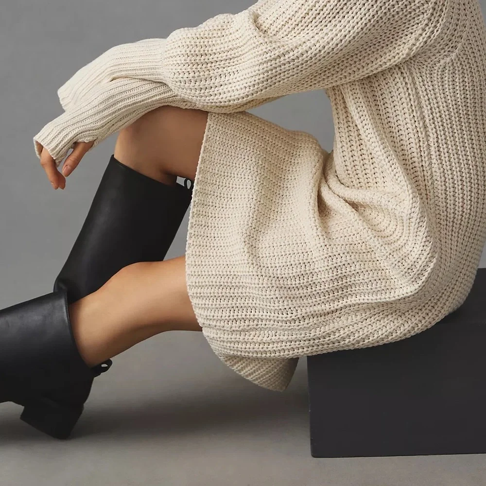 Anthropologie Moon River Sweater Dress - Picture 6 of 13